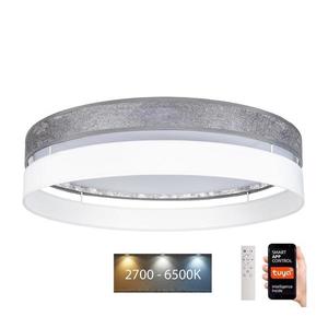 LED Stmievateľné stropné svietidlo LIMA LED/36W/230V Wi-Fi Tuya + DO strieborná/biela 0086 vyobraziť