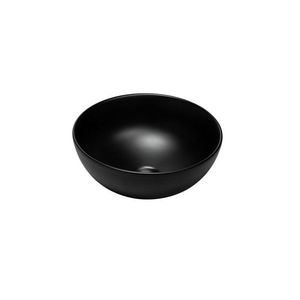 Keramické umyvadlo na desku DOMI 32 cm černé vyobraziť