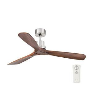 FARO Barcelona FARO 33370DC - Stropný látor LANTAU hnedá/matný chróm pr. 132 cm + DO 33370DC vyobraziť