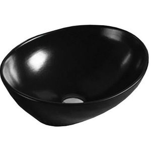 Keramické umývadlo na dosku MEXEN ELZA 40 čierne vyobraziť