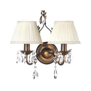 ONLI - Nástenné svietidlo KAREN 2xE14/6W/230V bronzová 4669/AP2B vyobraziť