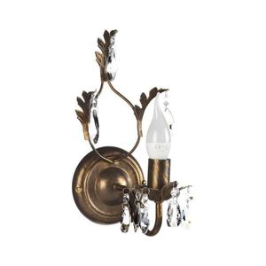 ONLI - Nástenné svietidlo TERESA 1xE14/6W/230V bronzová 4670/AP vyobraziť