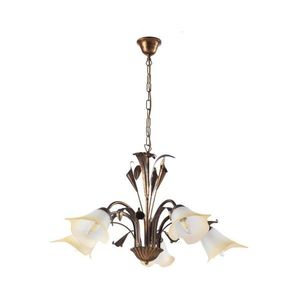 ONLI - Luster na reťazi LUCREZIA 5xE14/6W/230V bronzová 4722/5B vyobraziť