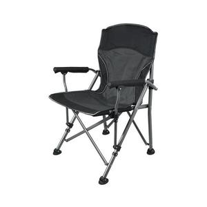 Skladacia kempingová stolička čierna 13461 vyobraziť