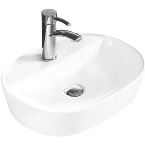 Keramické umývadlo na dosku MEXEN IRIS 50x38 cm biele vyobraziť