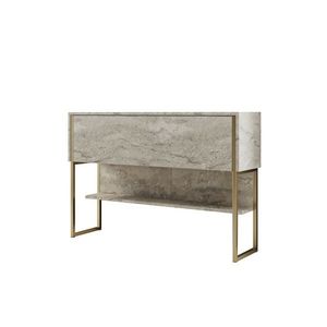 Komoda Luxe Travertine and Gold vyobraziť