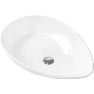 Keramické umývadlo na dosku MEXEN LIVIA 65x44 cm biele vyobraziť