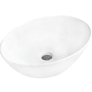 Keramické umývadlo na dosku MEXEN MARINA 56x38 cm biele vyobraziť