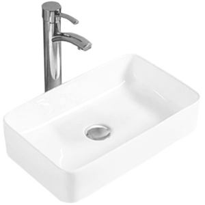 Keramické umývadlo na dosku MEXEN NADIA 46x23 cm biele vyobraziť