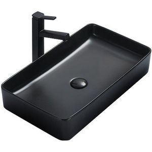 Keramické umývadlo na dosku MEXEN NADIA I čierne vyobraziť