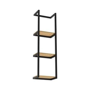 Nástenný držiak uterákov 78x23 cm čierna 9030 vyobraziť