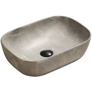 Keramické umývadlo na dosku MEXEN RITA béžové/kameň vyobraziť