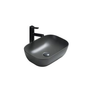 Keramické umývadlo na dosku MEXEN RITA čierne vyobraziť