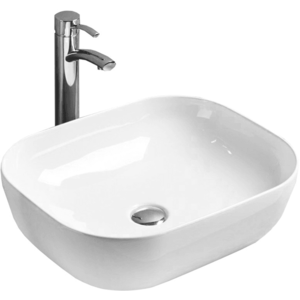 Keramické umývadlo na dosku MEXEN ROSA 50x40 cm biele vyobraziť