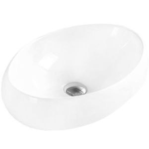 Keramické umývadlo na dosku MEXEN SILVIA 60x40 cm biele vyobraziť