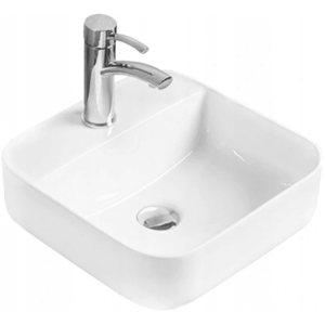 Keramické umývadlo na dosku MEXEN SILVIA biele vyobraziť