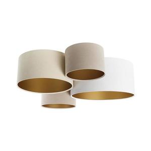 Stropné svietidlo SPACE 4xE27/60W/230V béžová/biela/zlatá 084-01-034 vyobraziť