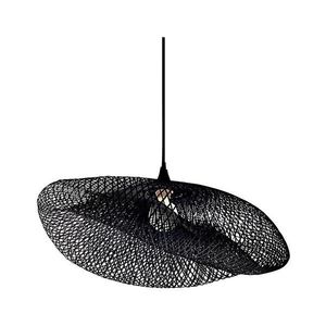 Zam 19108 - Luster na lanku 1xE27/40W/230V bambus/čierna 19108 vyobraziť