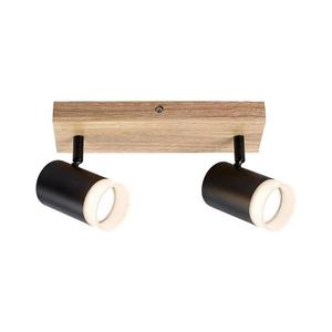 Rabalux 73122 - Stropné bodové svietidlo TORAS 2xGU10/5W/230V dub 73122 vyobraziť