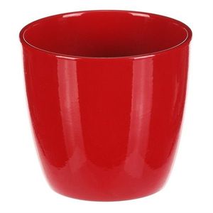 Keramický obal na kvety Terakota, pr. 12 cm, červená vyobraziť