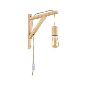 Rabalux 71028 - Nástenná lampa UBUL 1xE27/60W/230V buk 71028 vyobraziť