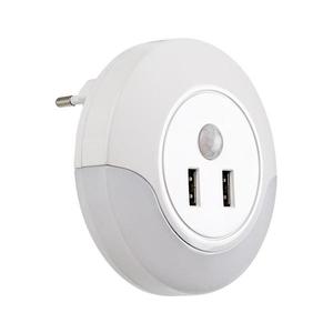 Rabalux 76012 - LED Nočné svetlo do zásuvky so senzorom DEMBO LED/13, 9W/230V 76012 vyobraziť