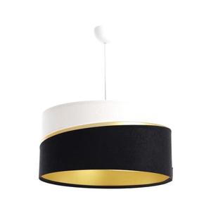 Luster na lanku SWING 1xE27/60W/230V čierna/biela/zlatá 01A-025-50 vyobraziť