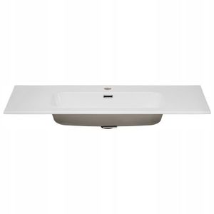 Keramické zápustné umyvadlo GO 100 cm DP bílé vyobraziť