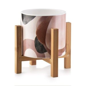 Keramický kvetináč na stojane Ava mix I vyobraziť