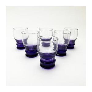 Sada 6x pohár na likér číra fialová vyobraziť