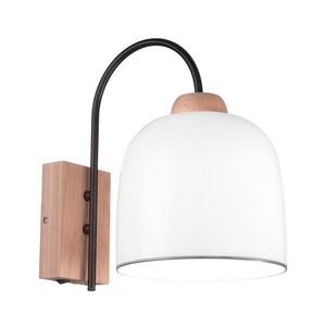 Kolarz A1352.61.Gr - Nástenná lampa NONNA 1xE27/60W/230V dub/biela/šedá A1352.61.Gr vyobraziť