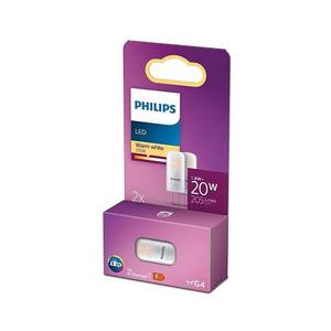 SADA 2x LED Žiarovka Philips G4/1, 8W/12V 2700K 8718699767853 vyobraziť