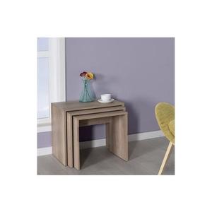 Adore Furniture SADA 3x Konferenčný stolík hnedá 479ADR1721 vyobraziť