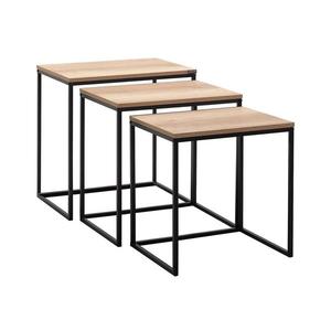 Adore Furniture SADA 3x Konferenčný stolík hnedá 479ADR1414 vyobraziť