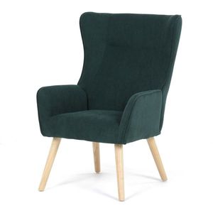 Křeslo ušiak GRN2, zelená vyobraziť