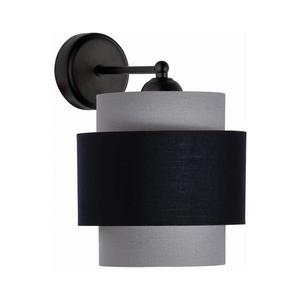Nástenná lampa 1xE27/60W/230V šedá K-1204 SZARY+CZARNY vyobraziť