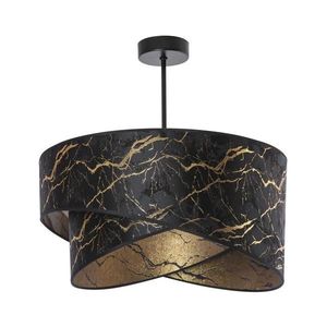 Luster na tyči 1xE27/60W/230V čierna/zlatá P-1208/1 SKOS MARMUR ZŁOTY vyobraziť