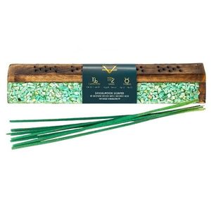 Arome Elements drevený box na vonné tyčinky, 10 tyčiniek, Zem vyobraziť