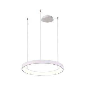 Azzardo -LED Stmievateľný luster na lanku AGNES LED/38W/230V pr. 48 cm biela vyobraziť