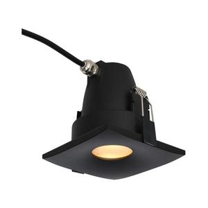 Azzardo -Kúpeľňové podhľadové svietidlo ROMOLO 1xGU10/50W/230V IP65 čierna vyobraziť