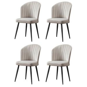 Súprava jedálenských stoličiek Rubi Cream, 4 ks vyobraziť