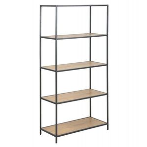 Knižnica Rena L III čierna/dub vyobraziť