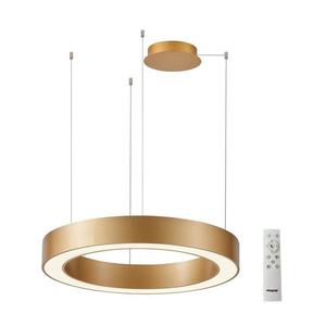 Azzardo - LED Stmievateľný luster na lanku MARCO LED/50W/230V zlatá + DO vyobraziť