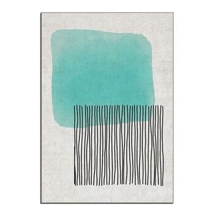 Koberec ALHO Ela 120x180 cm sivý/tyrkysový vyobraziť