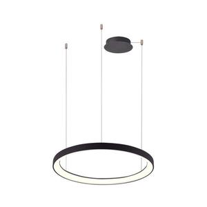 Azzardo -LED Stmievateľný luster na lanku AGNES LED/38W/230V pr. 48 cm čierna vyobraziť