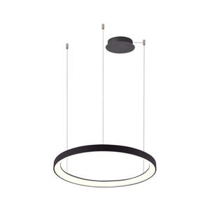 Azzardo -LED Stmievateľný luster na lanku AGNES LED/60W/230V pr. 78 cm čierna vyobraziť