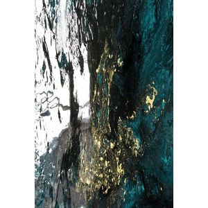 Koberec Dark Marble 160x230 cm modrý vyobraziť