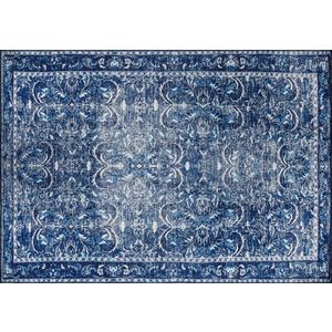 Koberec Dora Chenille III 75x150 cm modrý vyobraziť