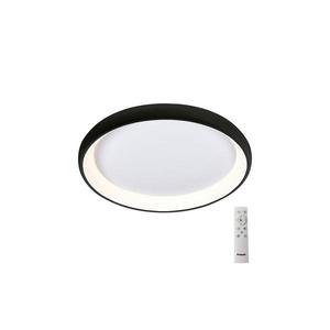 Azzardo -LED Stmievateľné stropné svietidlo ANTONIO LED/80W/230V čierna + DO vyobraziť