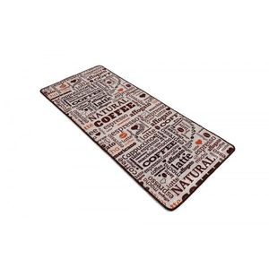 Koberec Fincan 60x140 cm béžový/hnedý vyobraziť